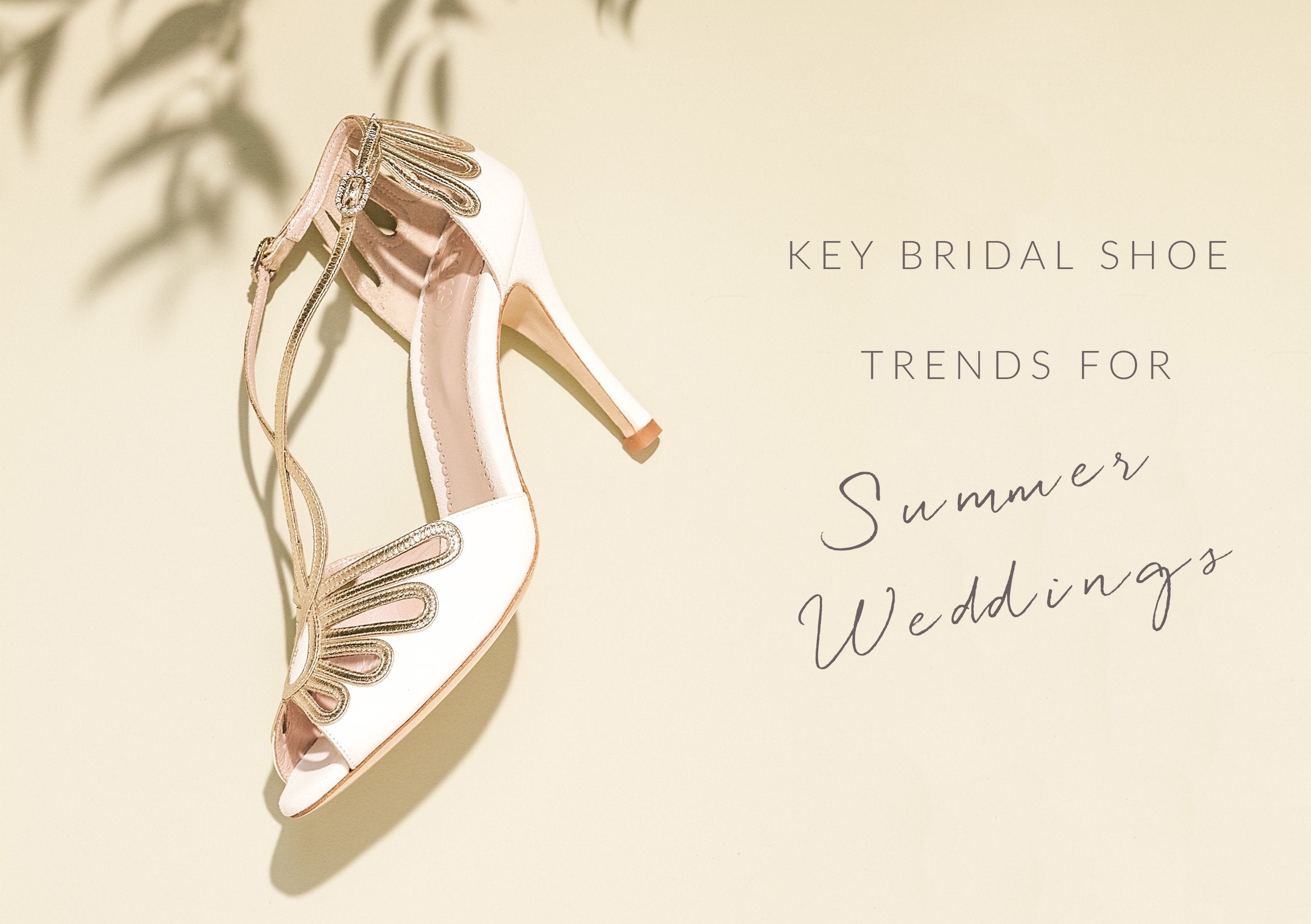 Key Bridal Shoe Trends for Summer Weddings article image
