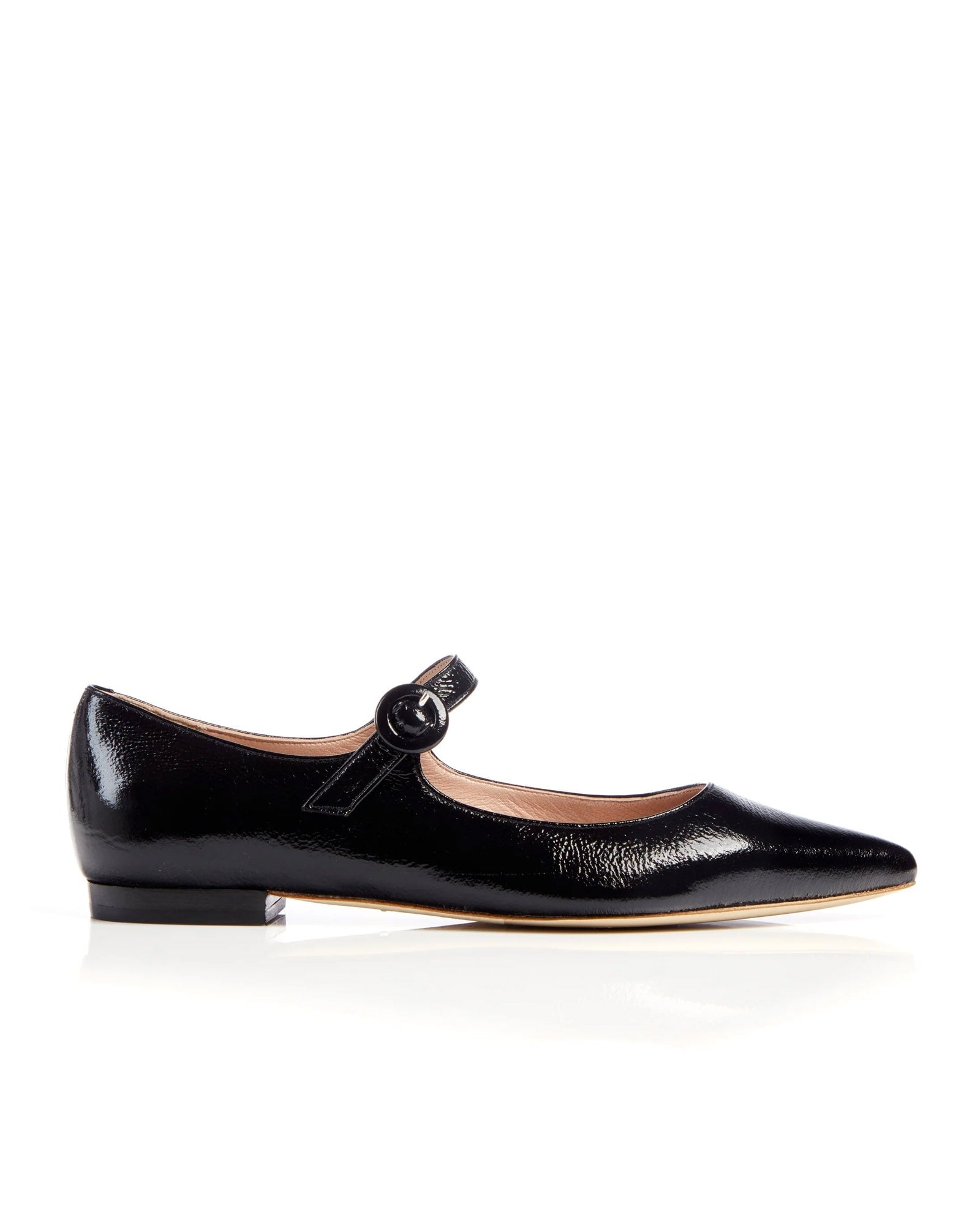Eden Black Patent Leather Flat Emmy London