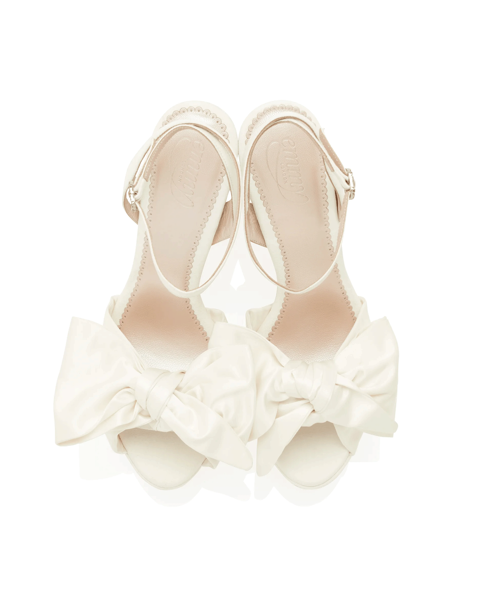 Faye High Platform Bridal Shoe Ivory bridal sandal  image