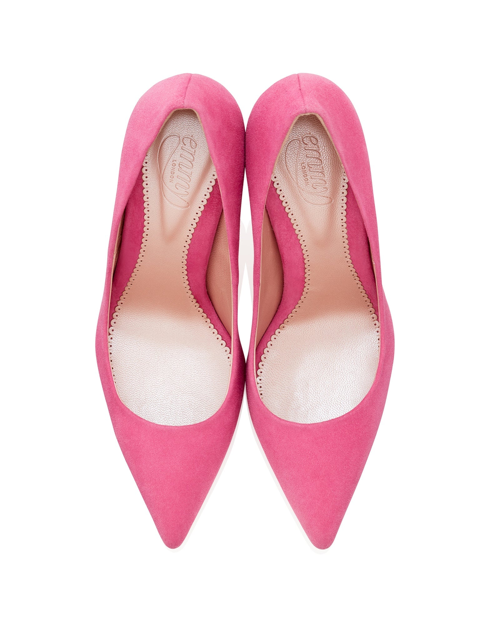 Rebecca Cupcake Fashion Shoe Bright Pink Pointed High Heel Court Shoe  image