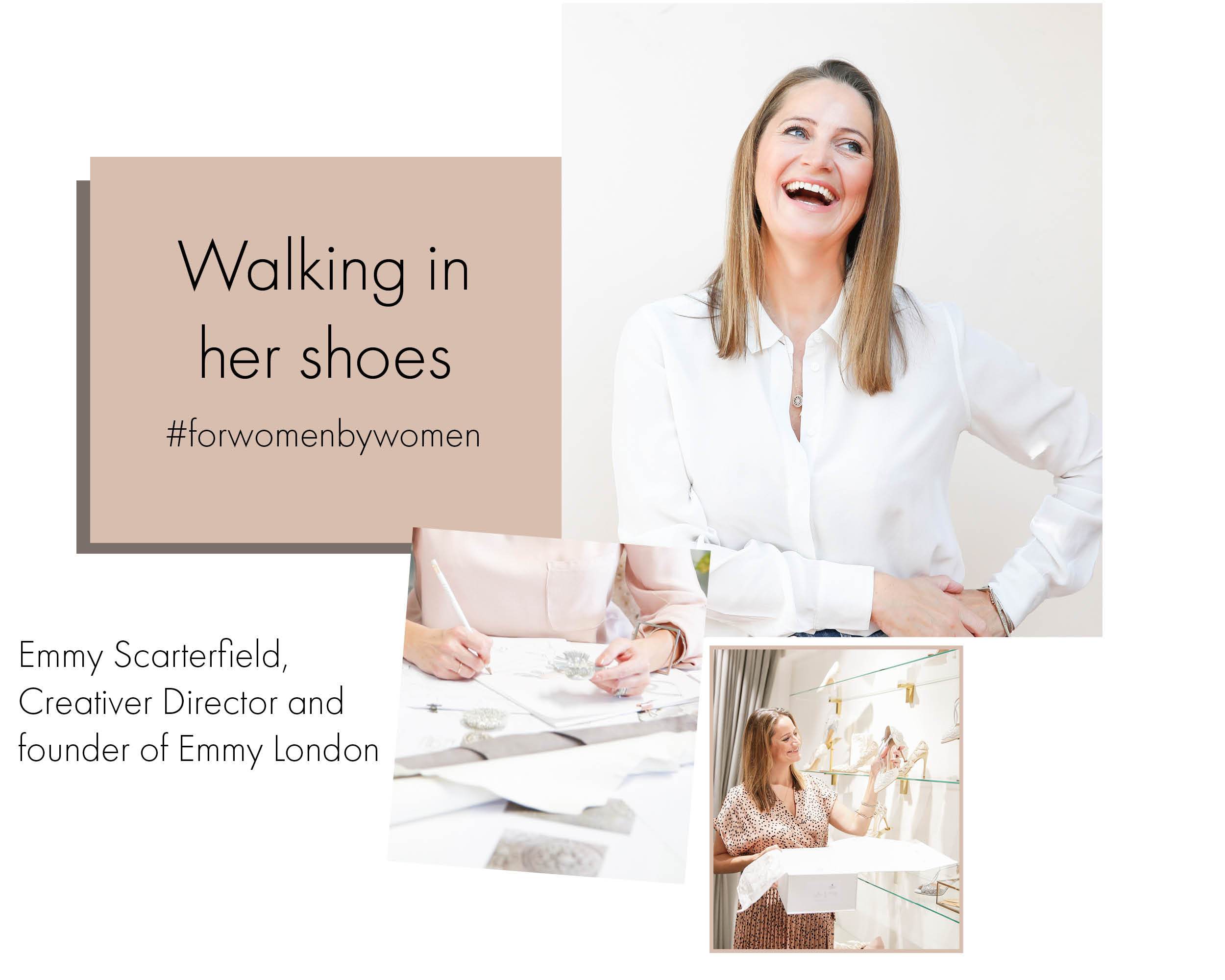 Walking in her shoes...Emmy Scarterfield card image