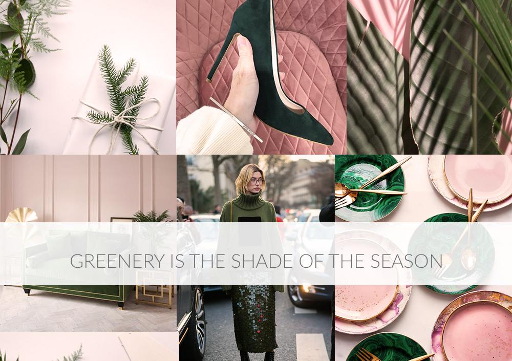 Greenery Is The Shade Of The Season!