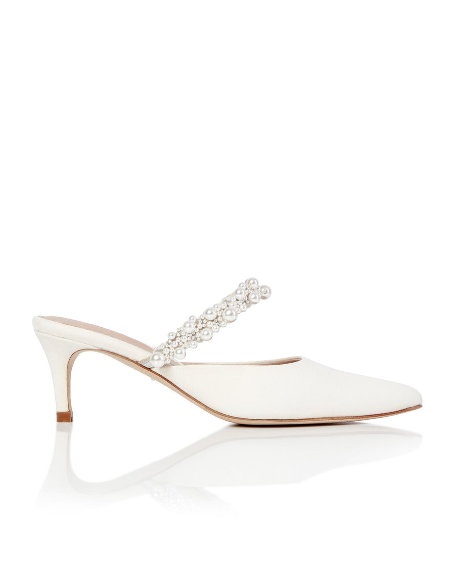 Honor Pearl Ivory Suede image
