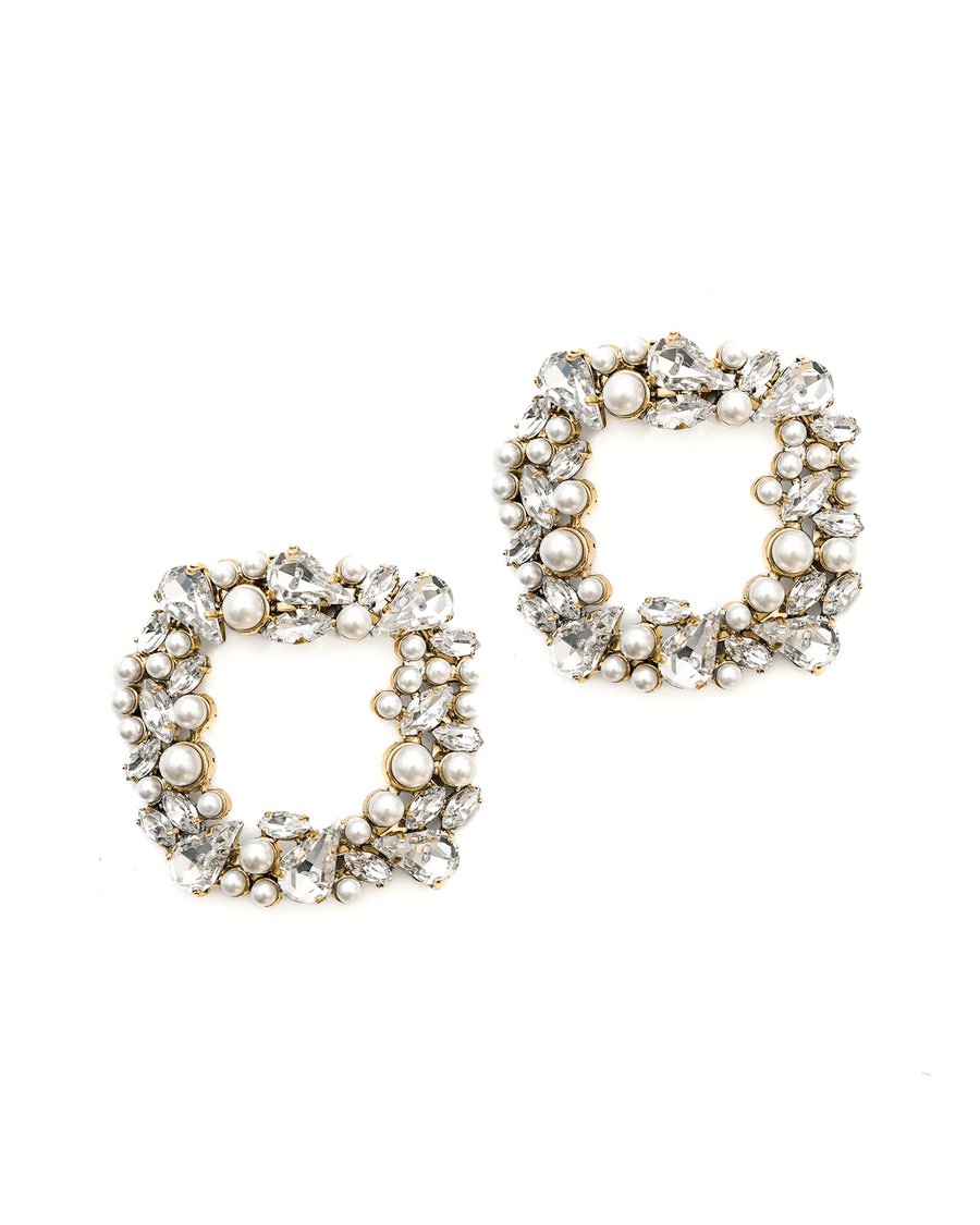 Gold Crystal & Pearl Bejewelled image