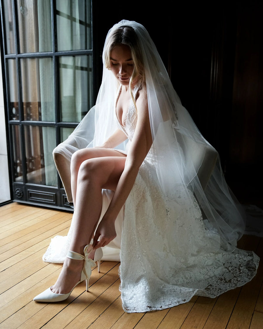 Harriet Ivory Suede image