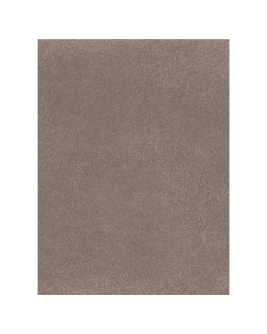 Close-up view of a smooth, muted taupe material resembling soft, neutral brown suede or a similar fabric, characterized by its velvety surface. The image is taken from a straight-on angle, filling the entire frame with the texture, with no additional objects or background elements visible. image