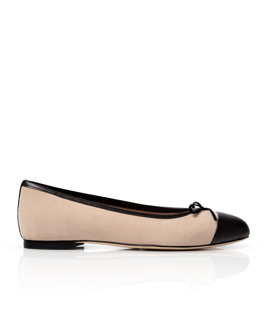 Cece Blush Suede & Black Leather image