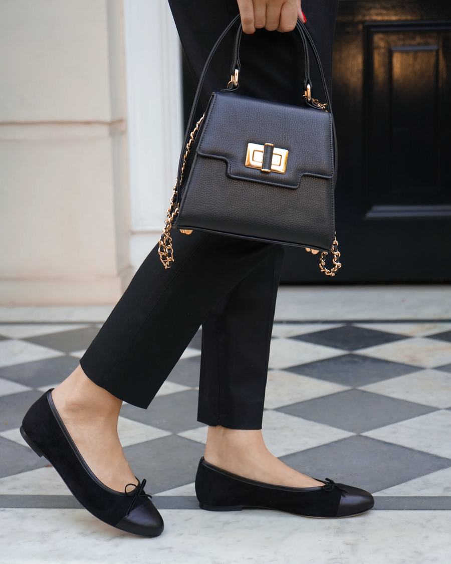 Cece Black Suede & Leather image