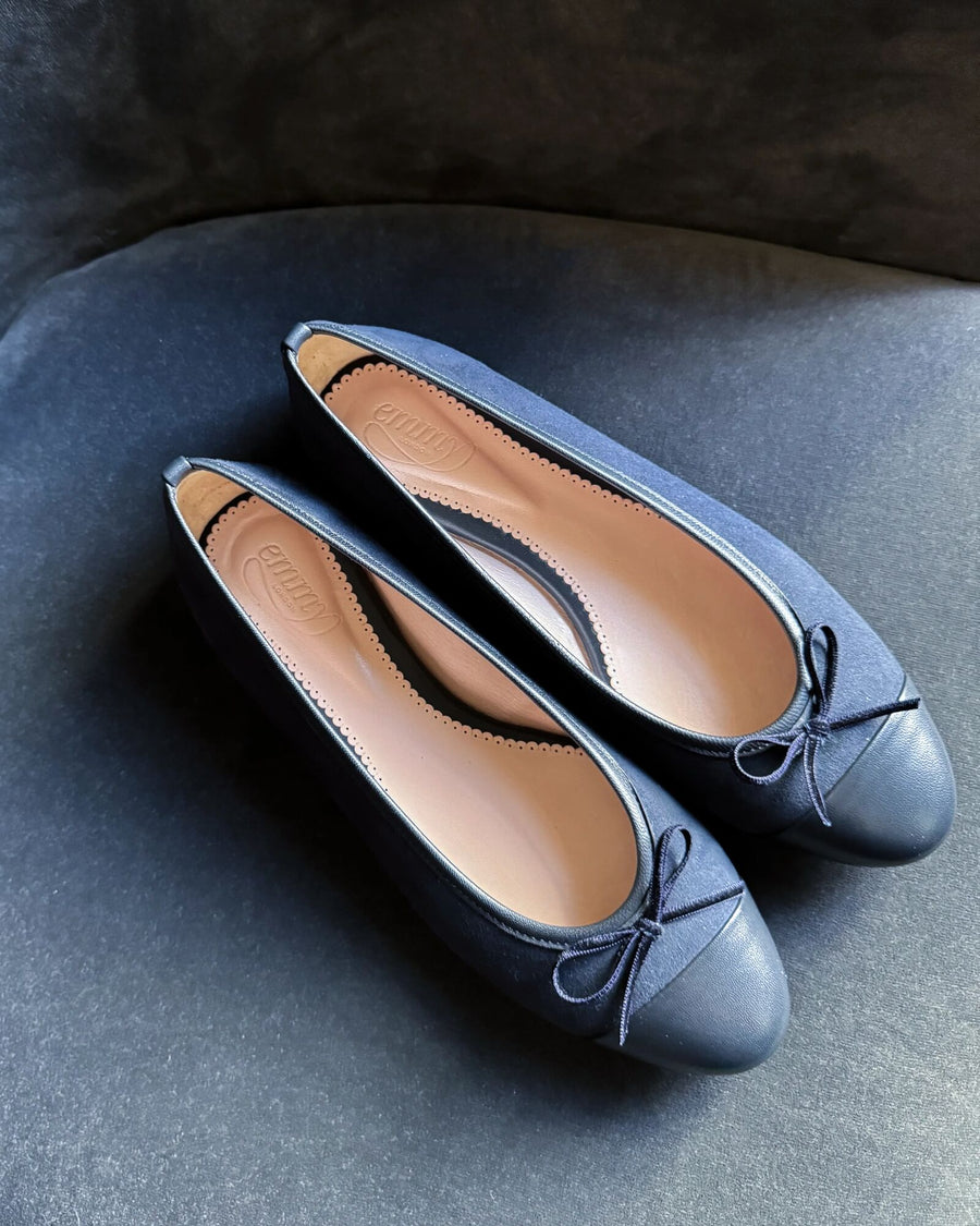 Cece Navy Suede & Leather image