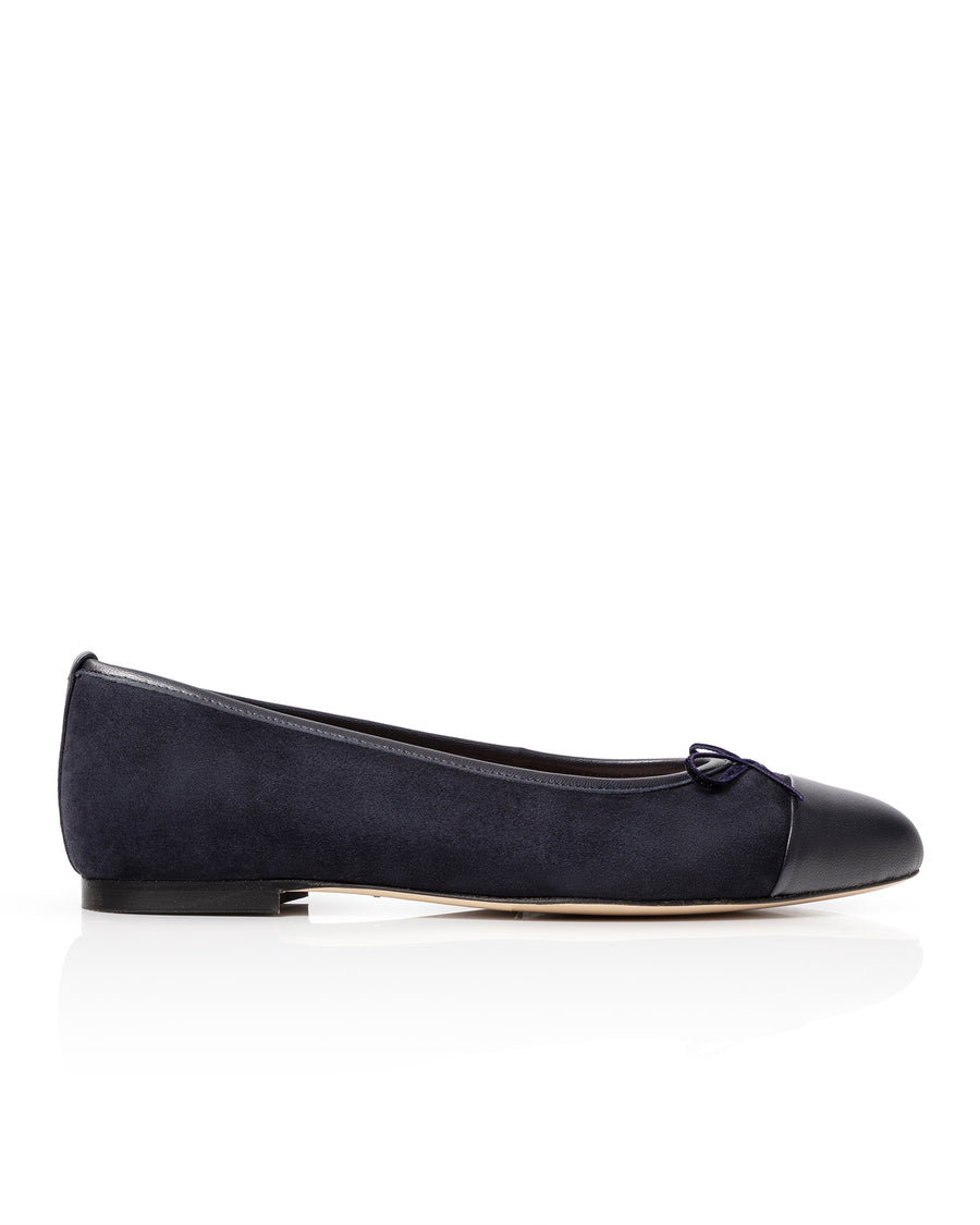 Cece Navy Suede & Leather image