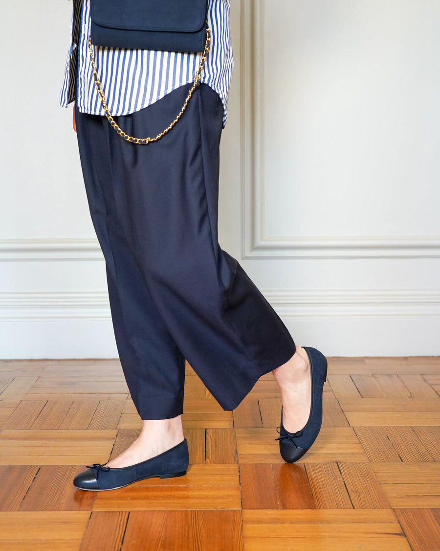 Cece Navy Suede & Leather image