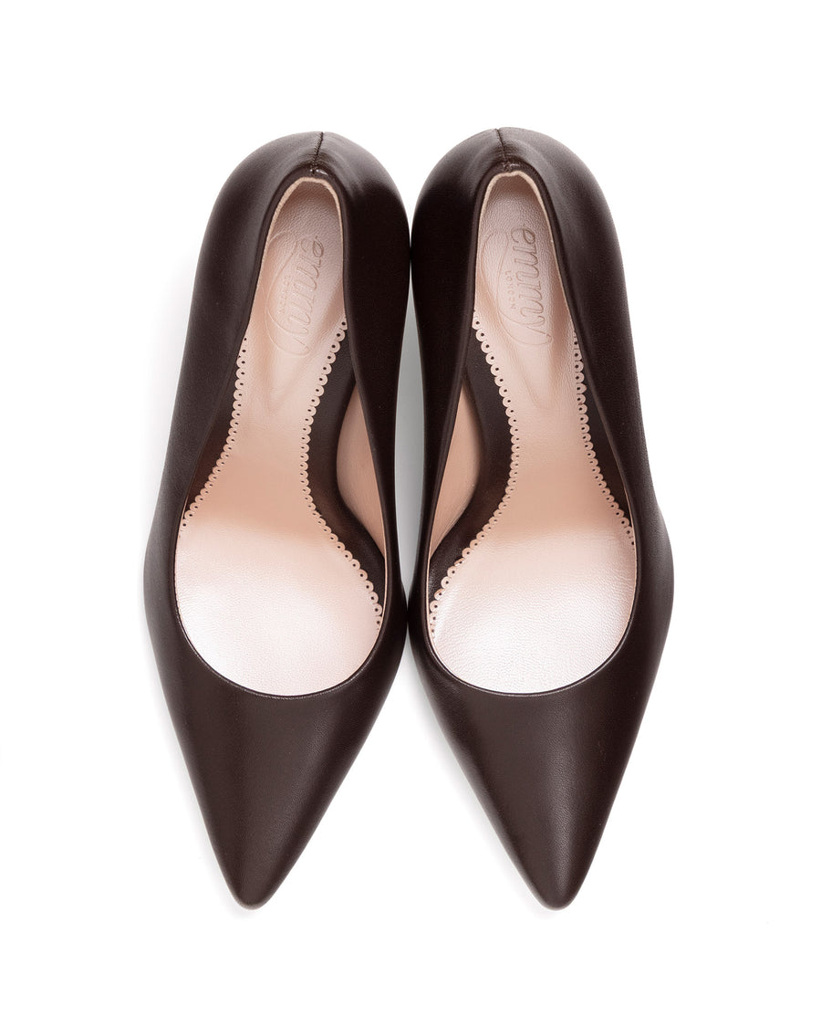 Claudia Chocolate Leather image