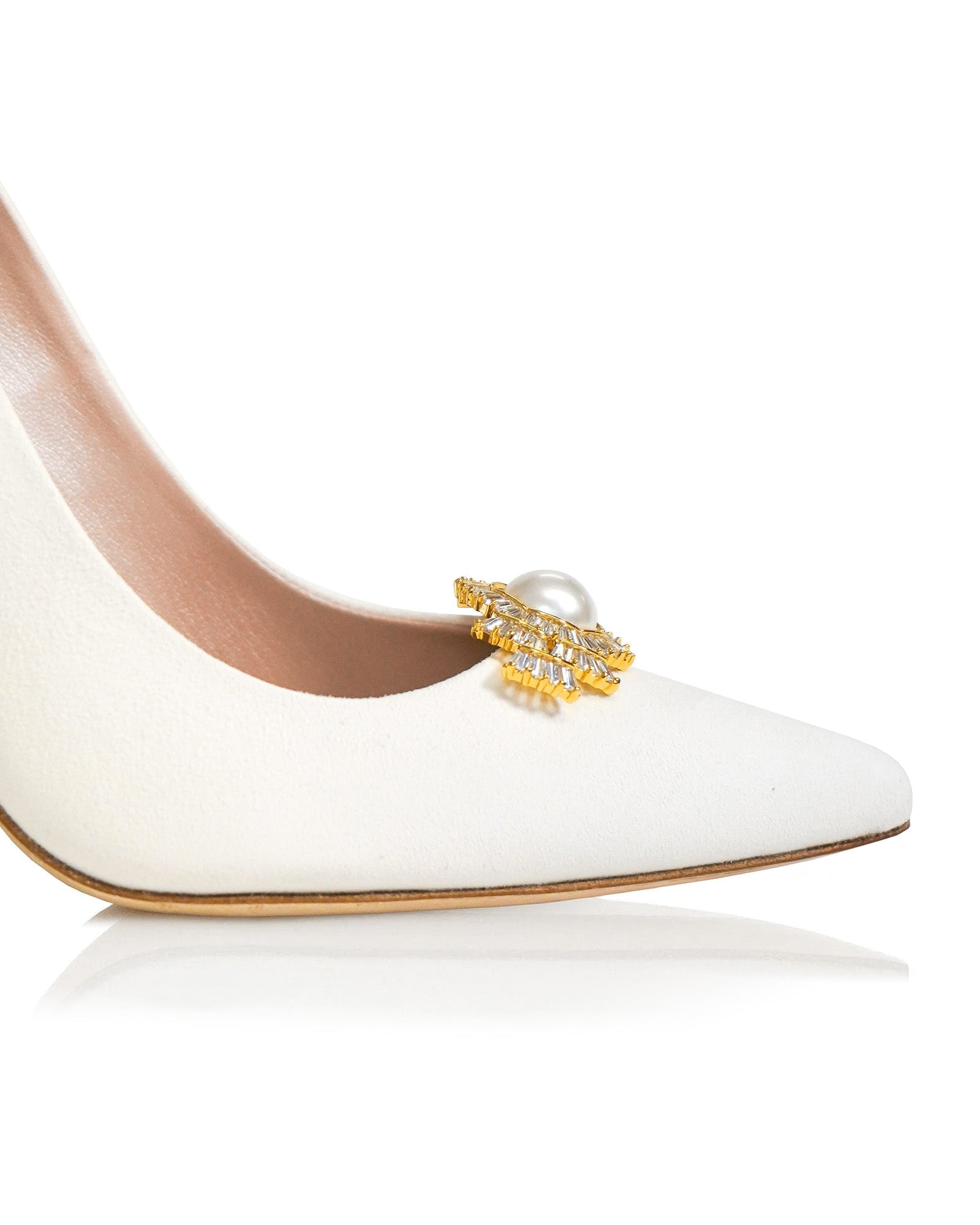Duchess Pearl Shoe Clips Shoe Clip Emmy London  image