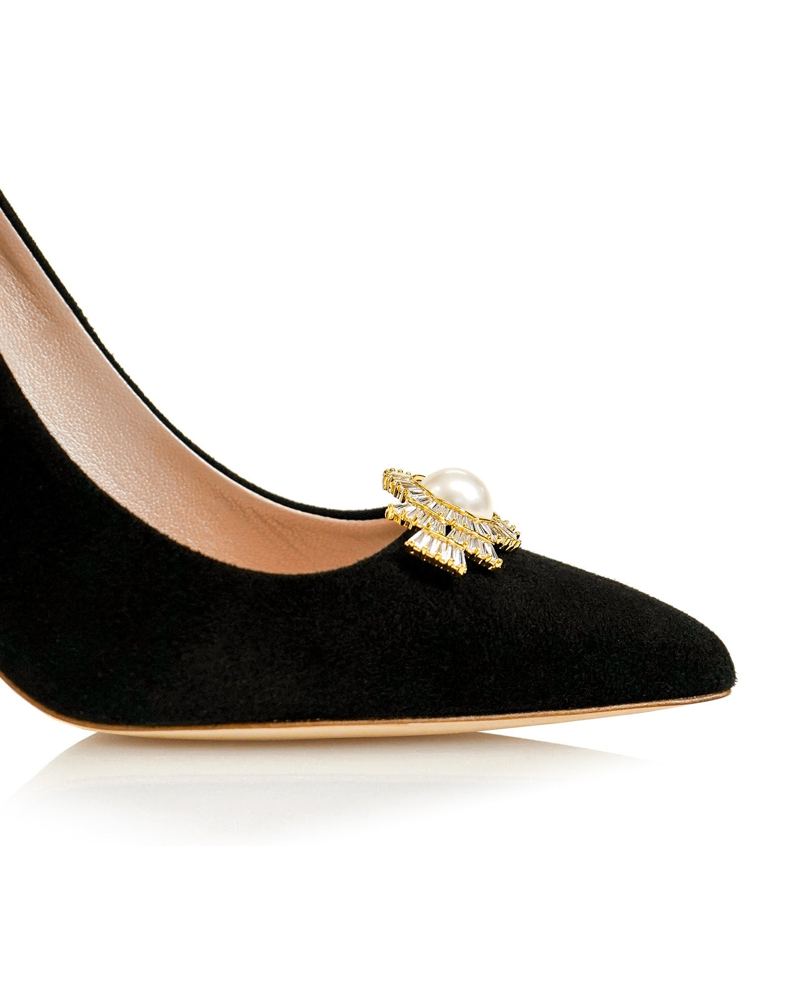 Duchess Pearl Shoe Clips Shoe Clip Emmy London  image