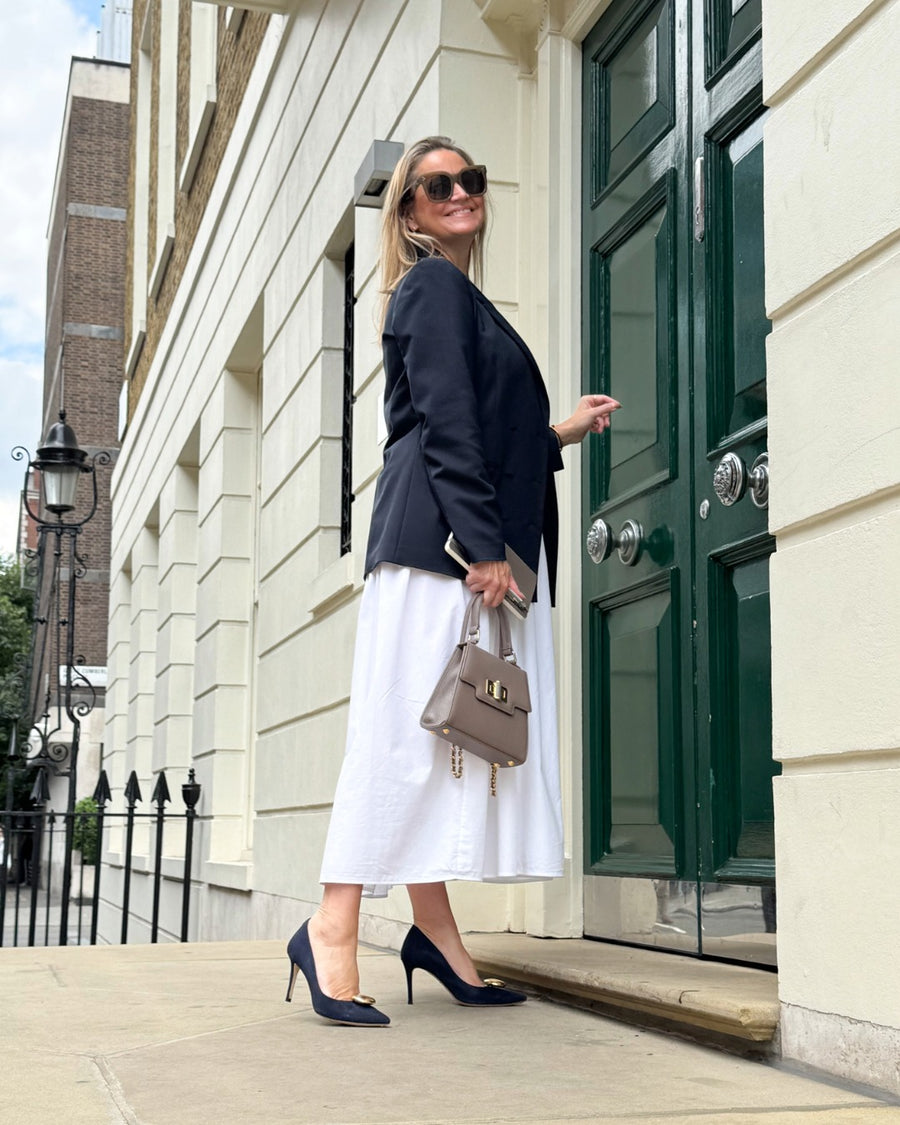 Claudia Navy Suede image