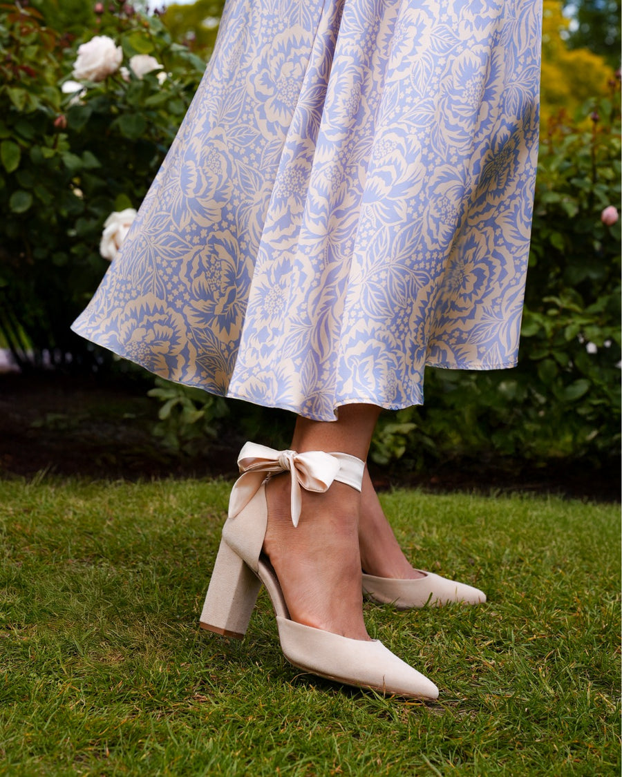 Harriet Blush Suede image
