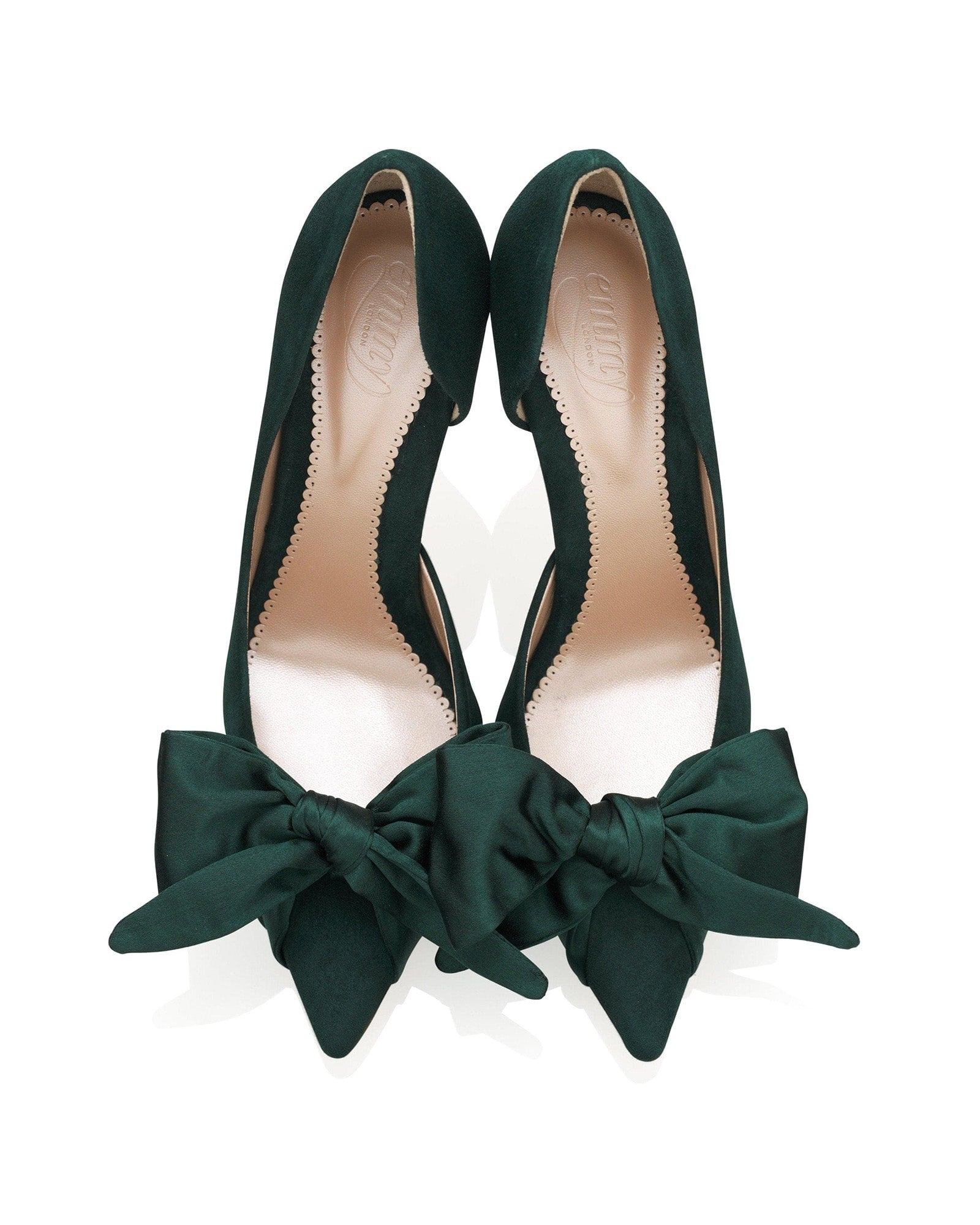 Florence Greenery Fashion Shoe Green Evening Shoes  image