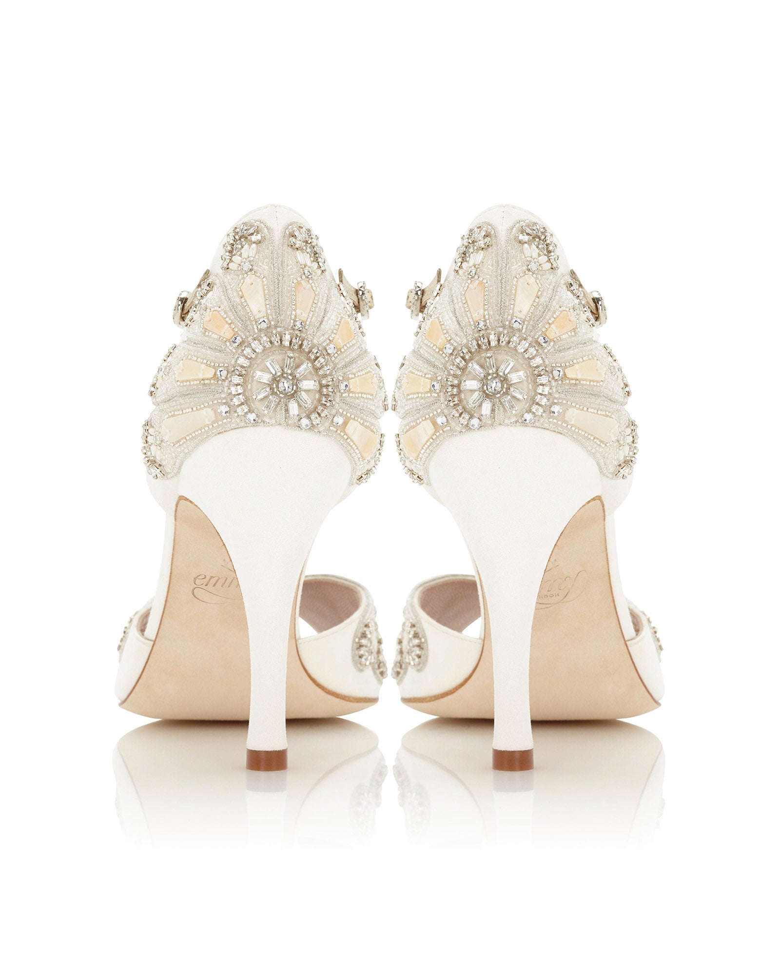 Francesca Bridal Shoe Embellished Bridal Shoes  image