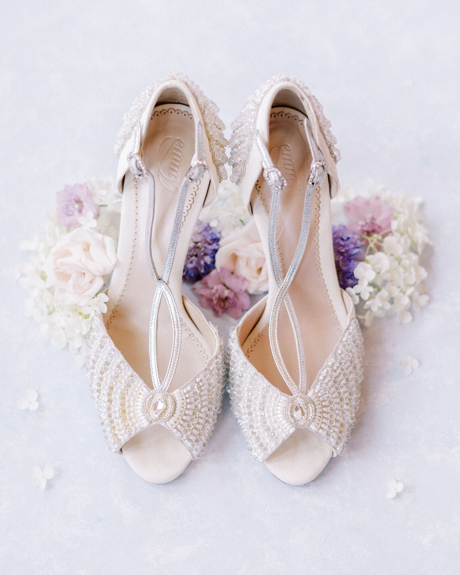 Gabriella Crystal High Heel Bridal Shoe Embellished Bridal Shoes  image