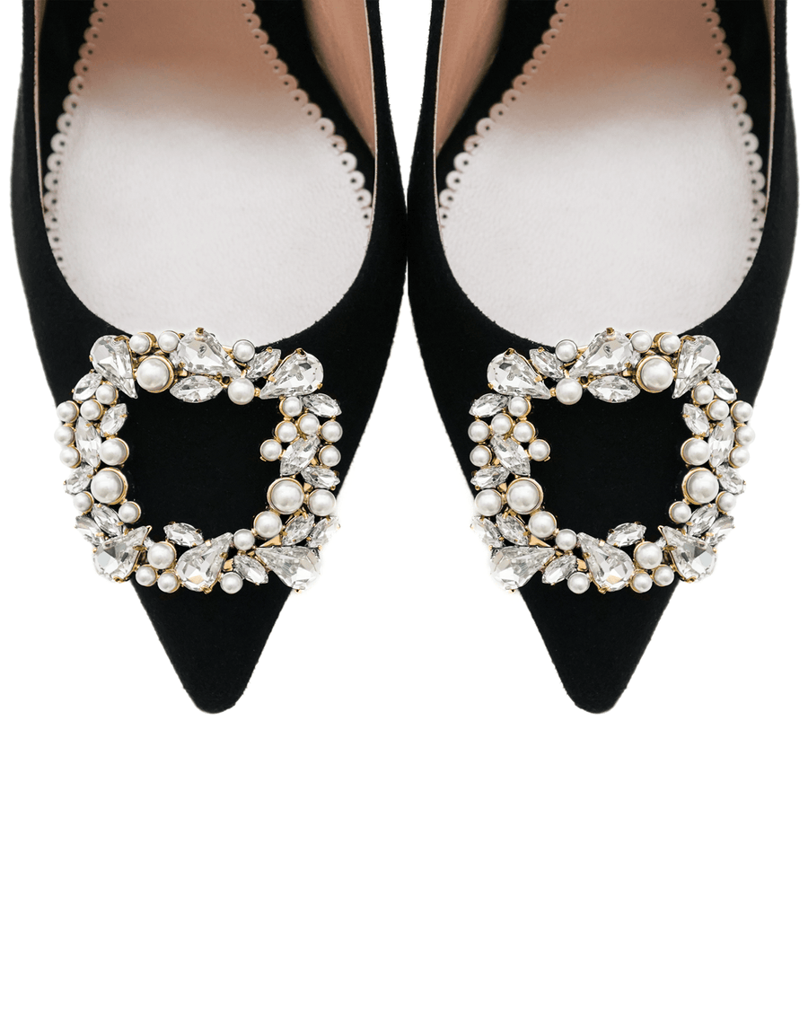 Gold Crystal & Pearl Bejewelled image