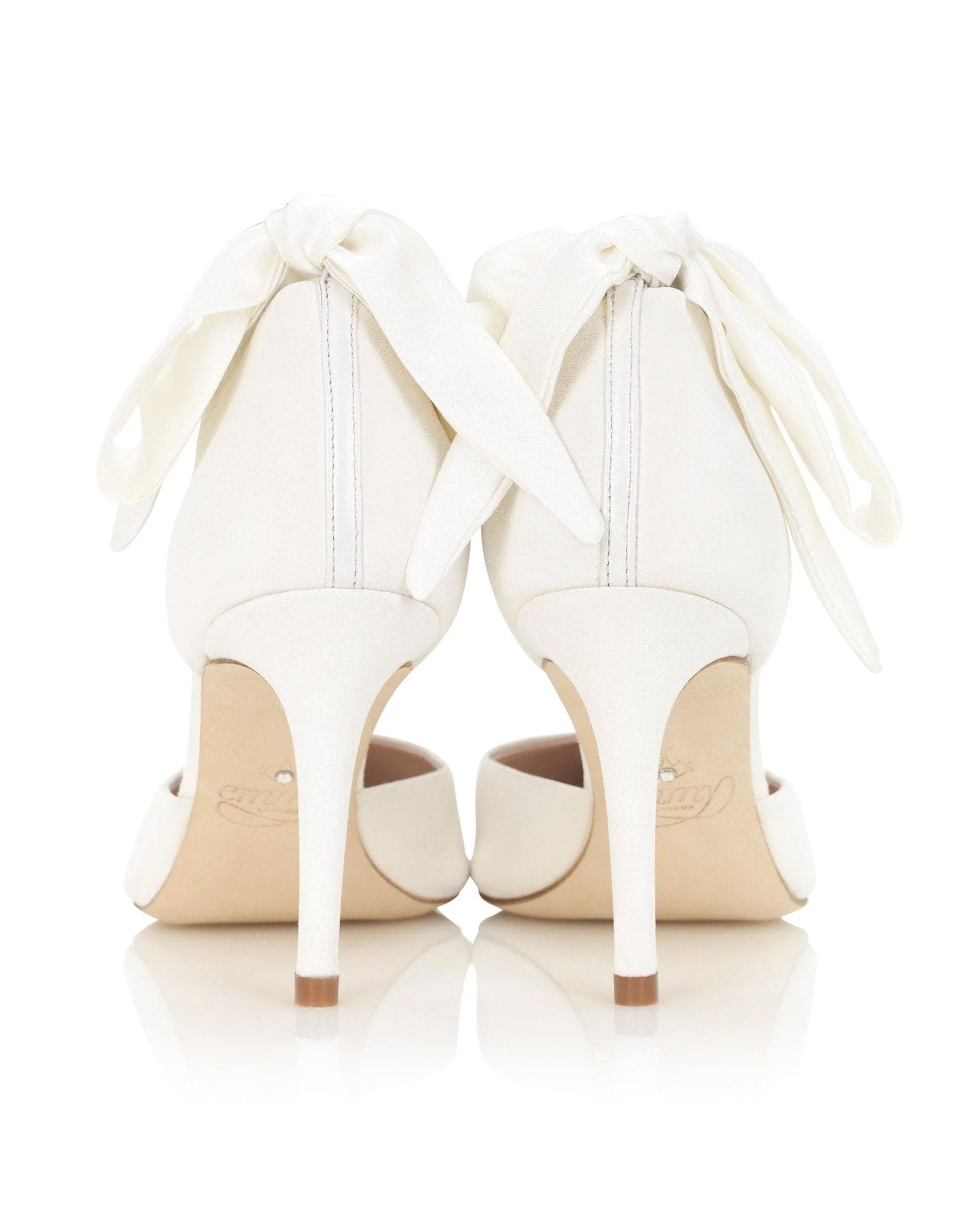 Harriet Ivory Bridal Shoe Ivory Suede Bridal Shoes  image