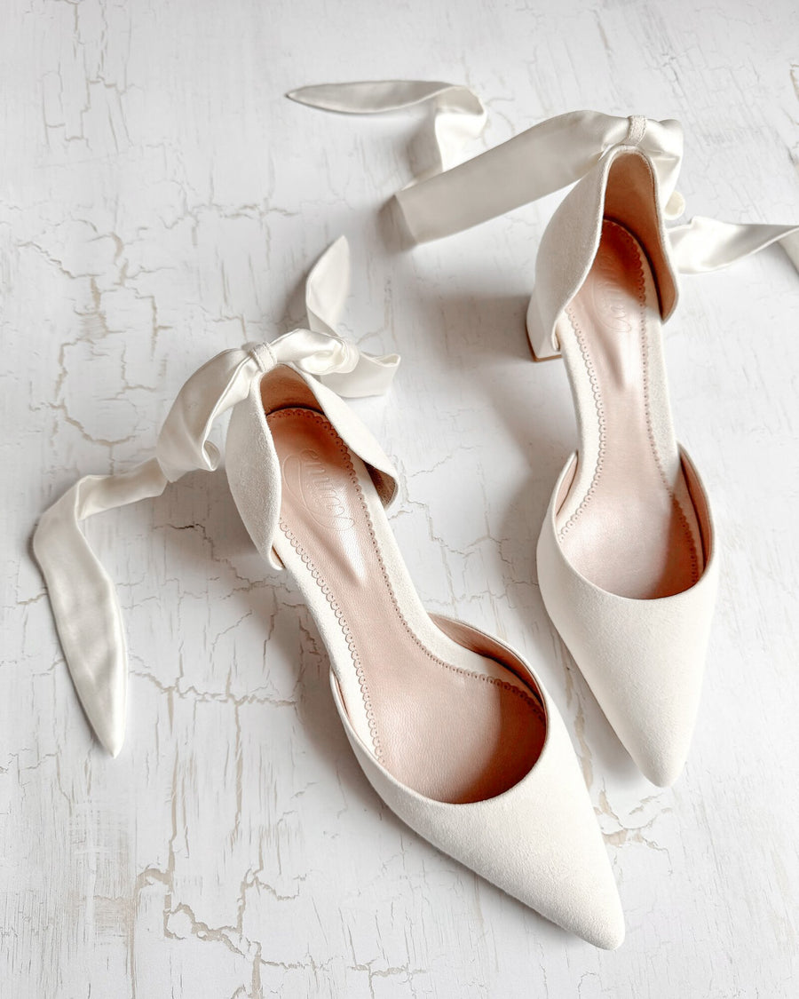 Harriet Ivory Suede image