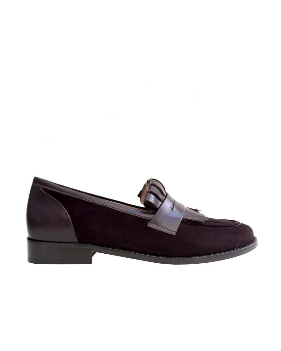 Penny Dark Chocolate Suede image