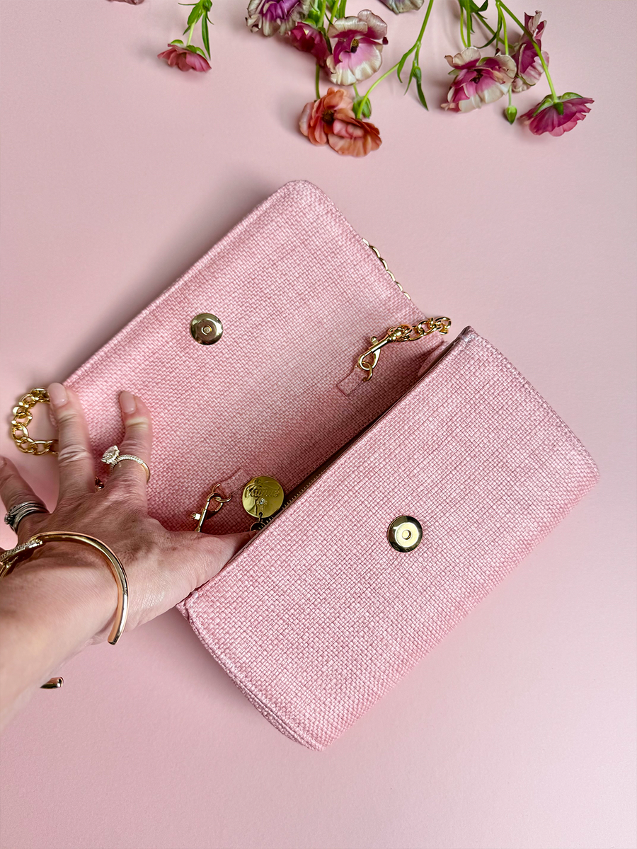 Natasha Pink Raffia image