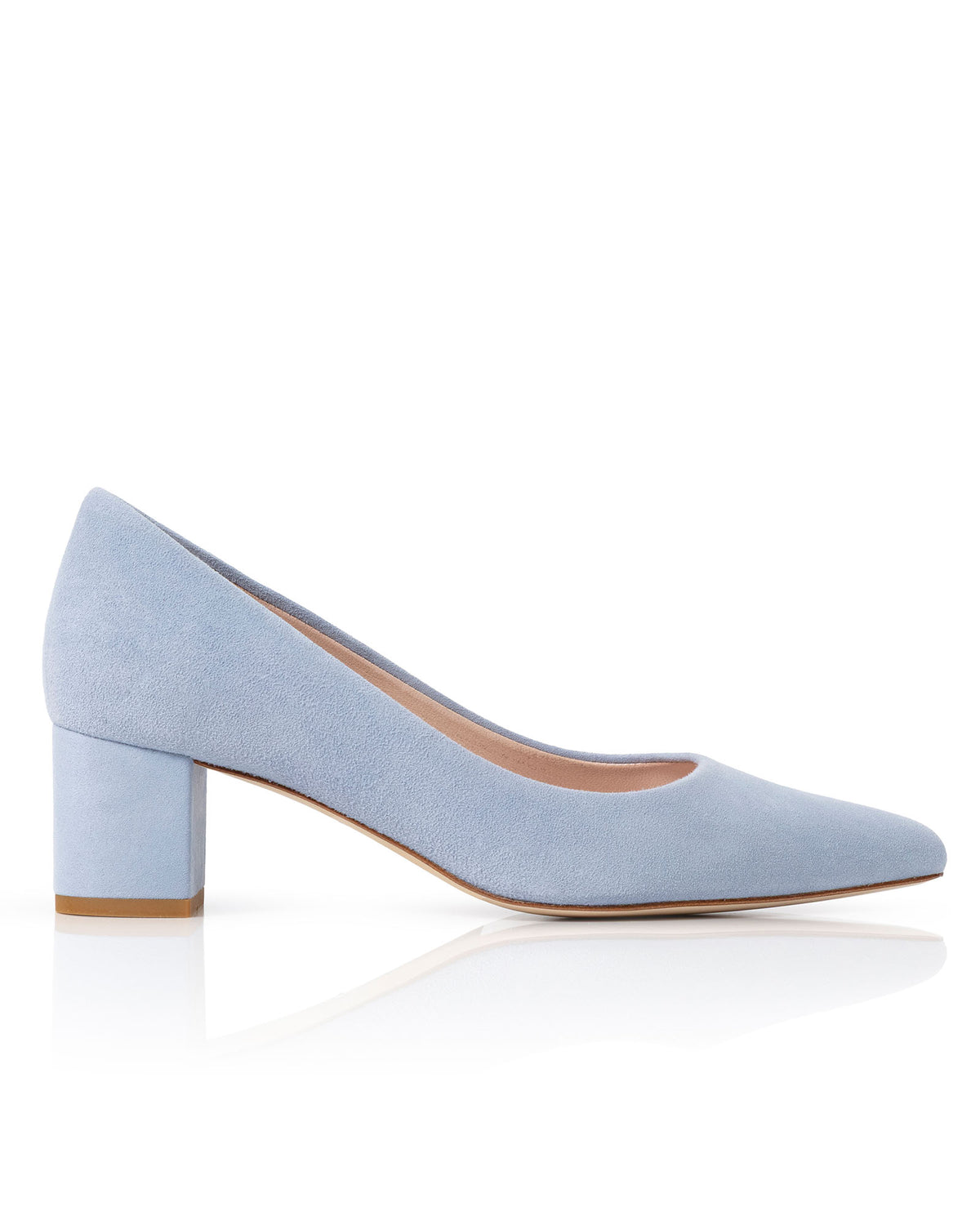 Josie Powder Blue Suede
