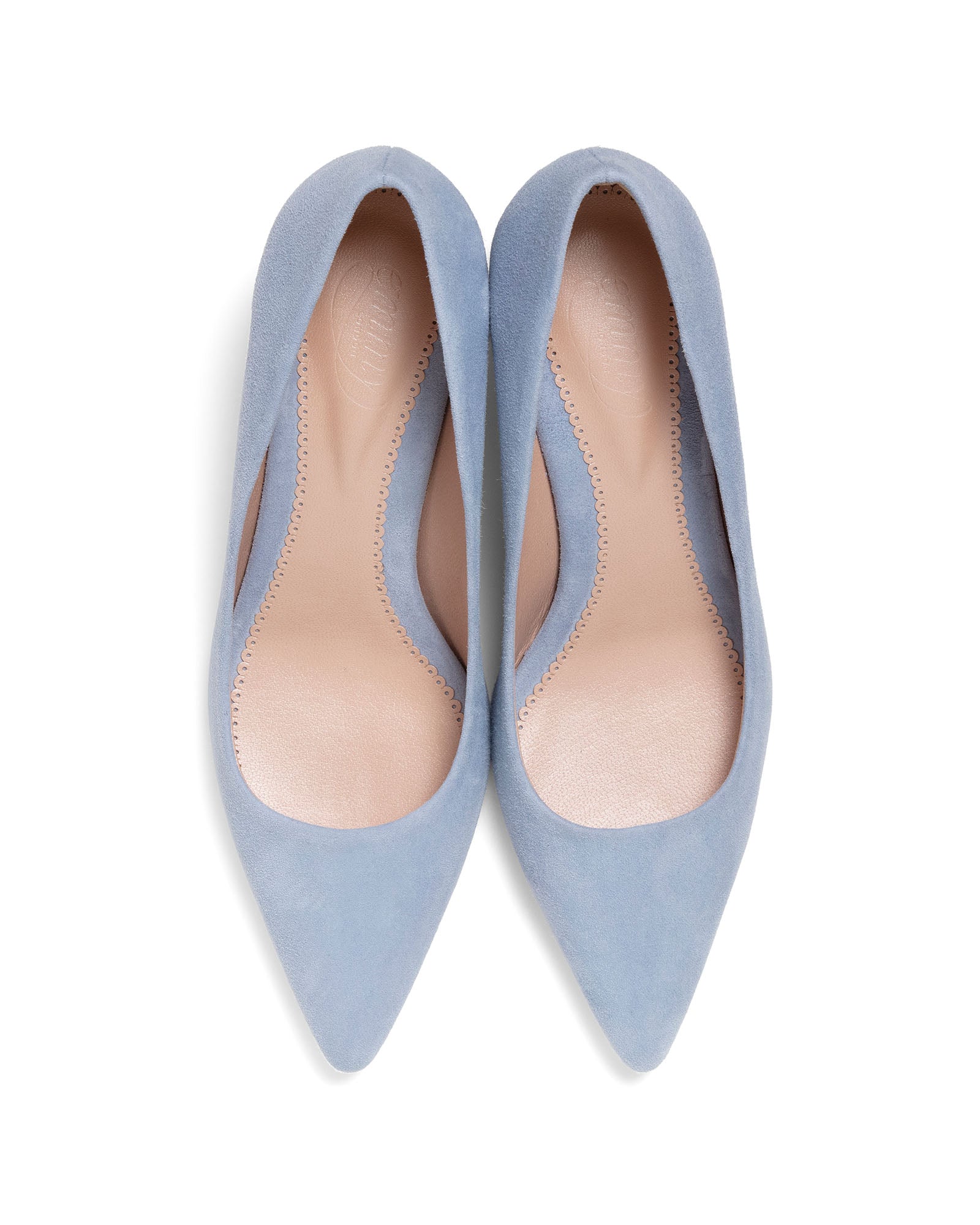 Josie Powder Blue Suede image