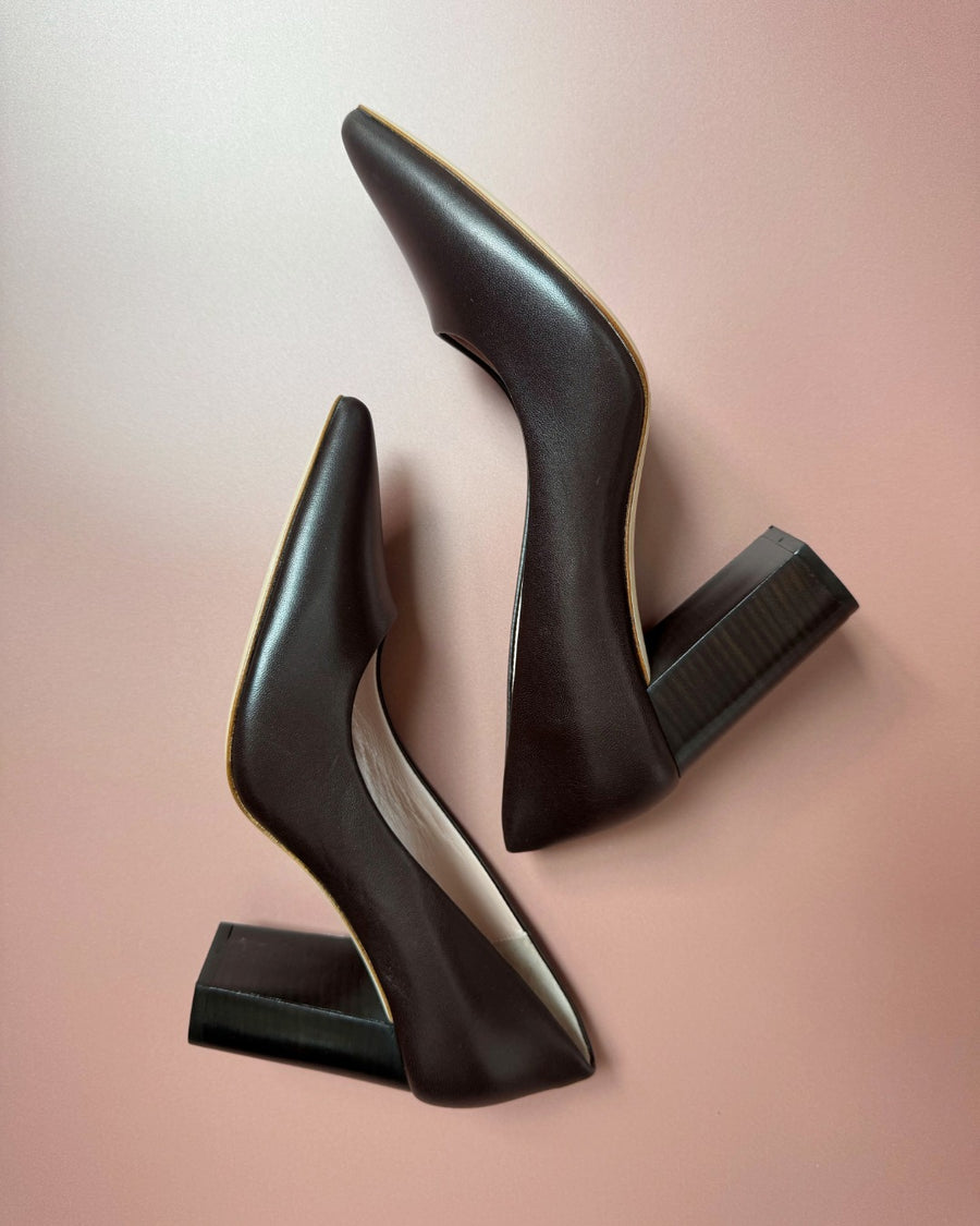 Josie Chocolate Leather image