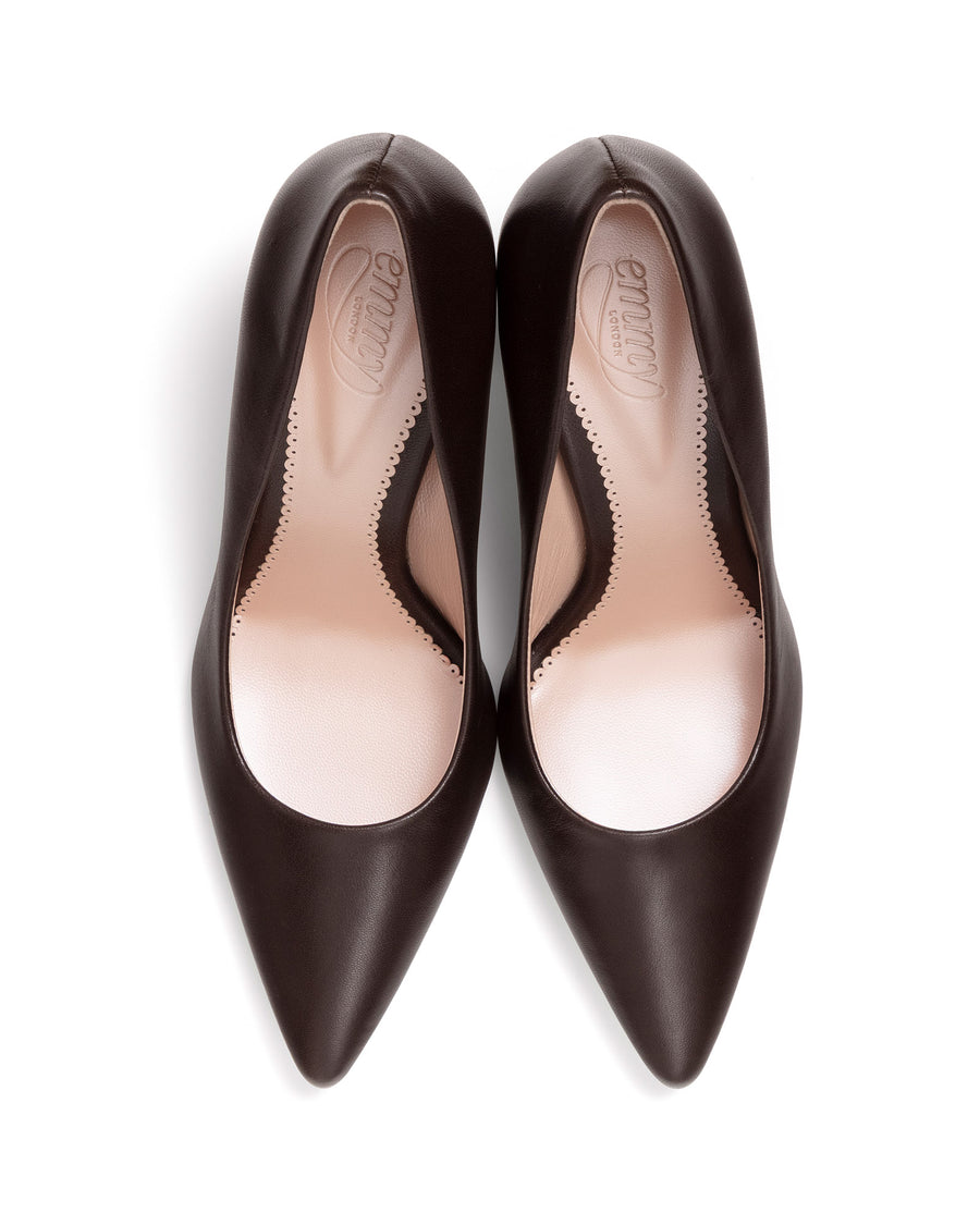 Josie Chocolate Leather image