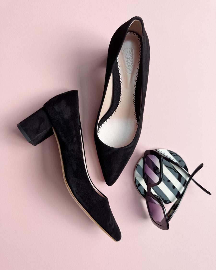 Josie Black Suede image