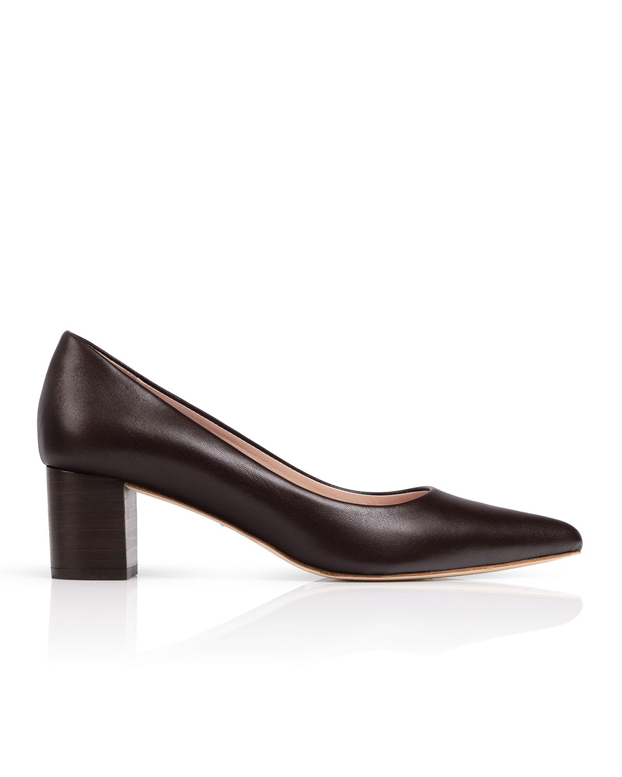 Josie Chocolate Leather image