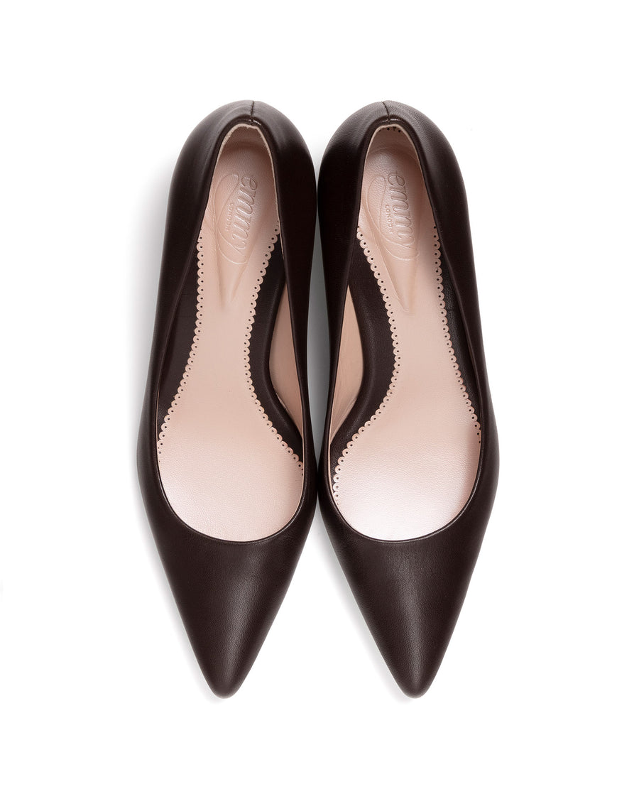 Josie Chocolate Leather image