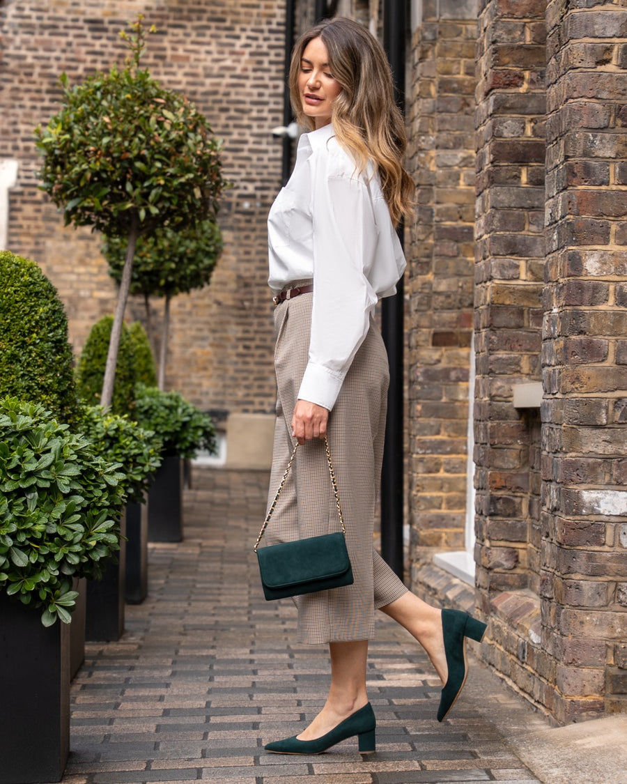 Josie Greenery Suede image