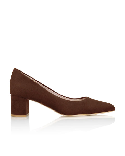Josie Chocolate Suede
