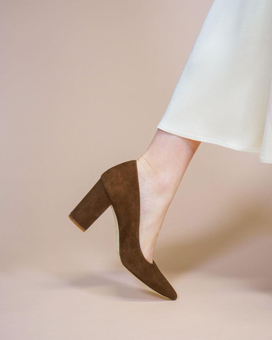 Josie Chocolate Suede image