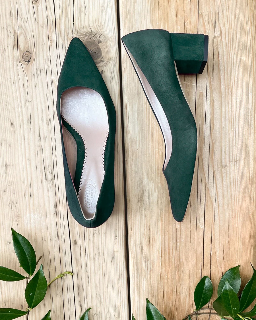 Josie Greenery Suede image