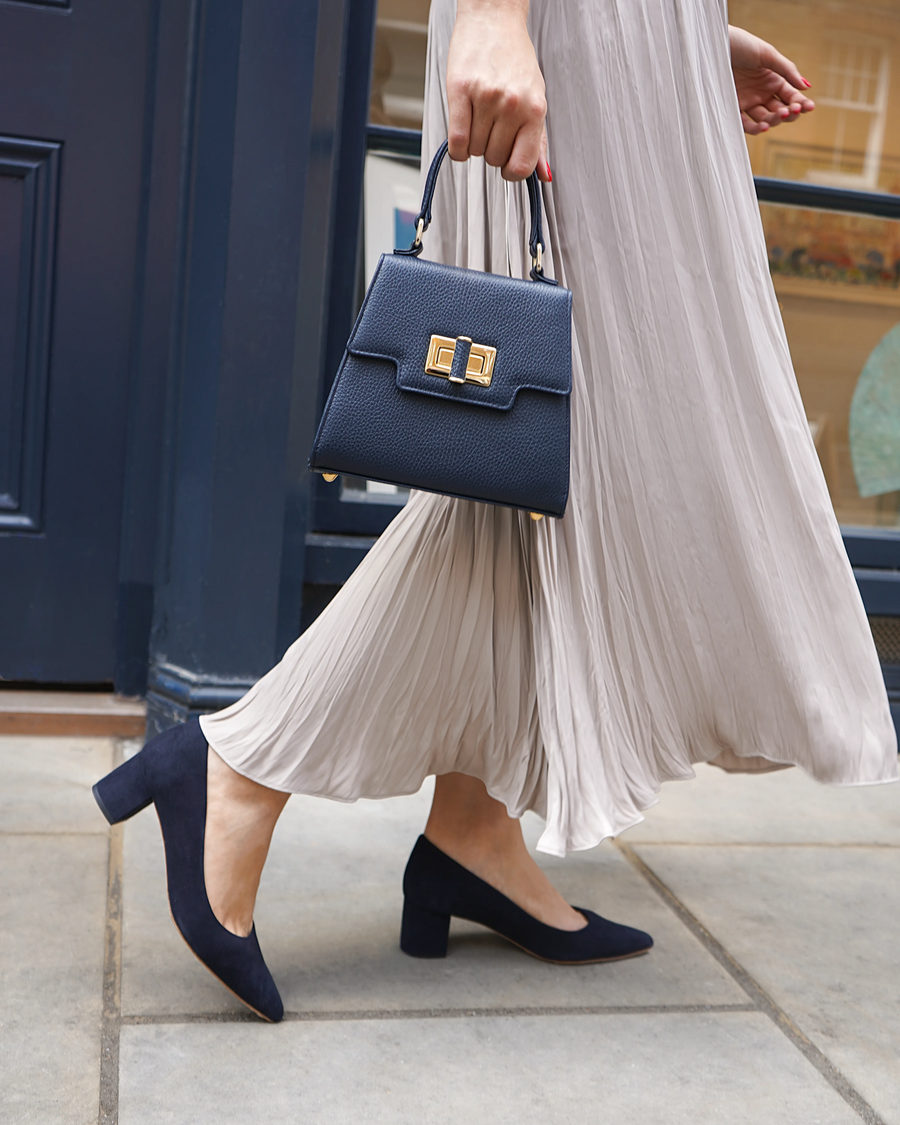 Josie Navy Suede image