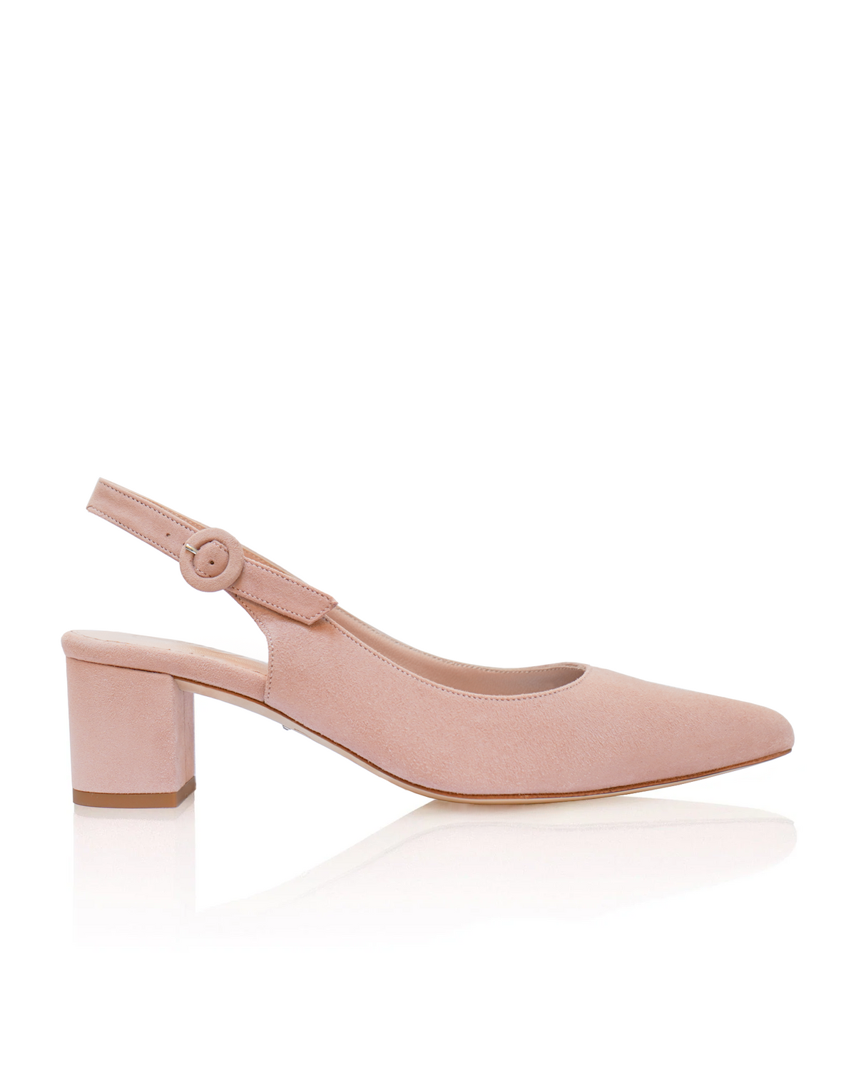 Lisa Sling Back Misty Suede