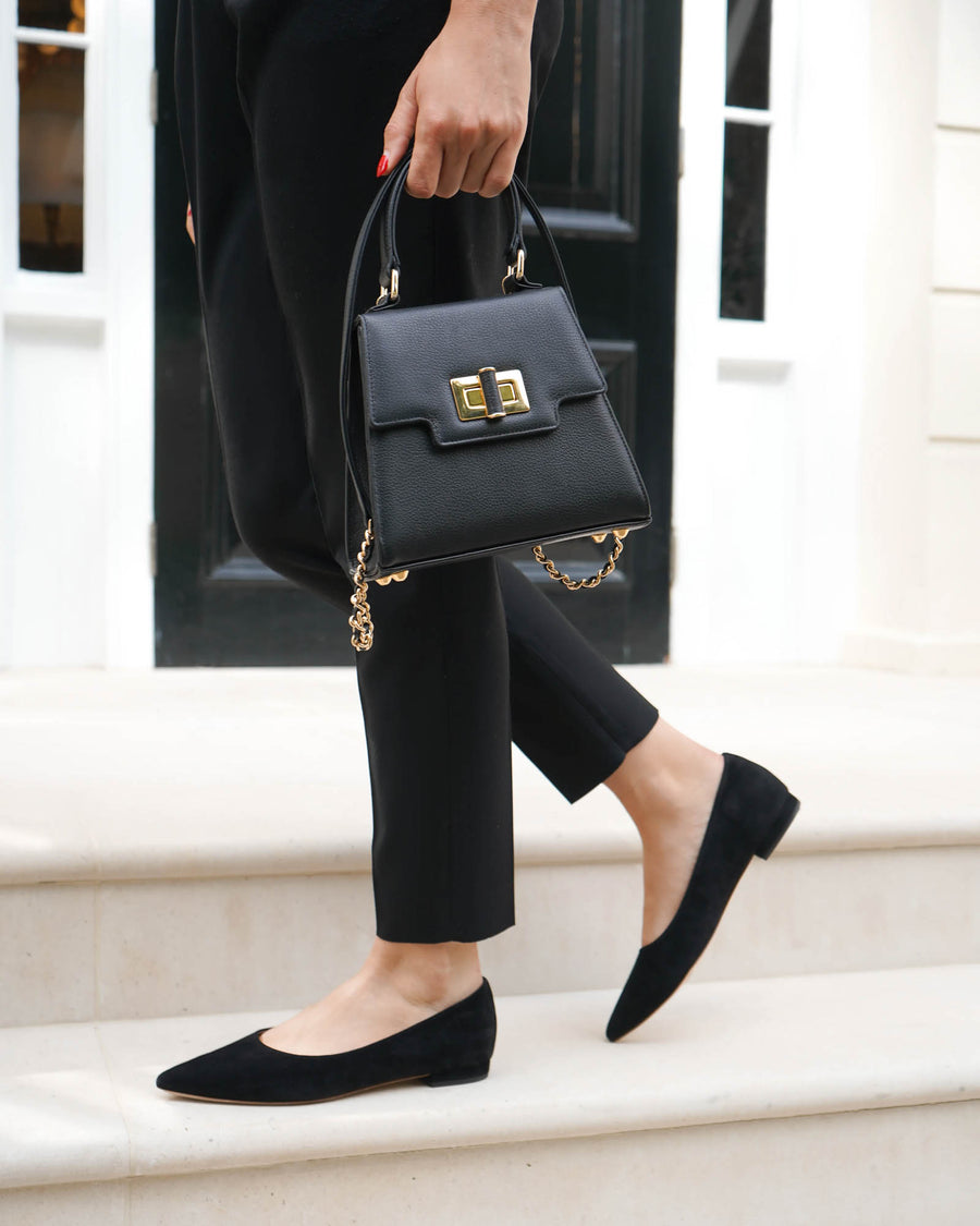 Lulu Black Suede image