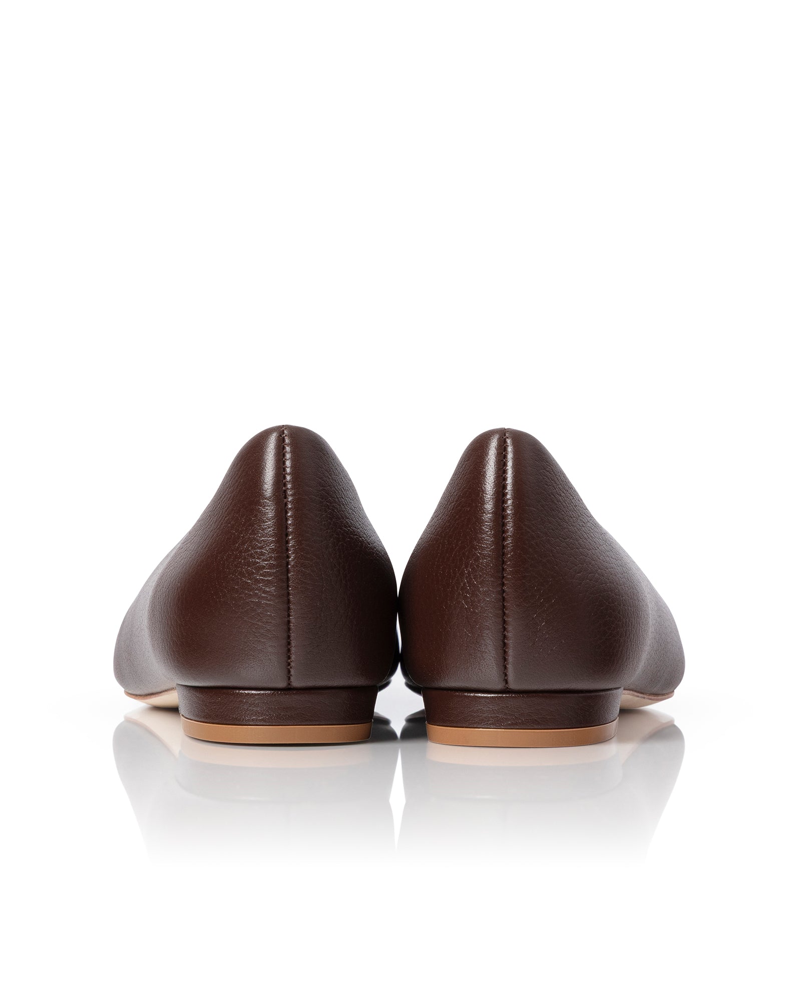 Lulu Chocolate Textured Leather image