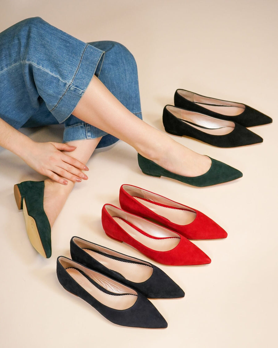Lulu Greenery Suede image