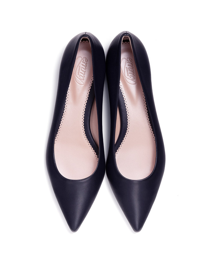 Lulu Navy Leather image