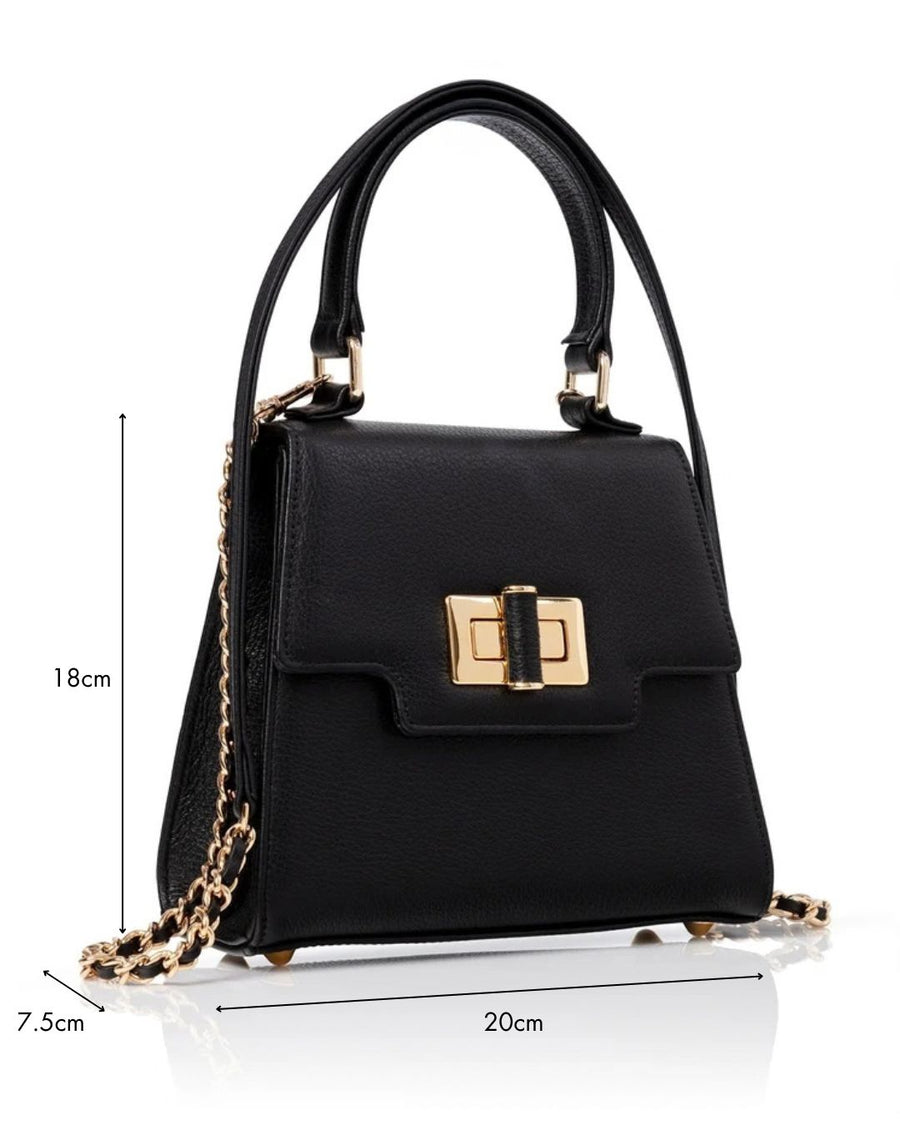 Mabel Black Leather image