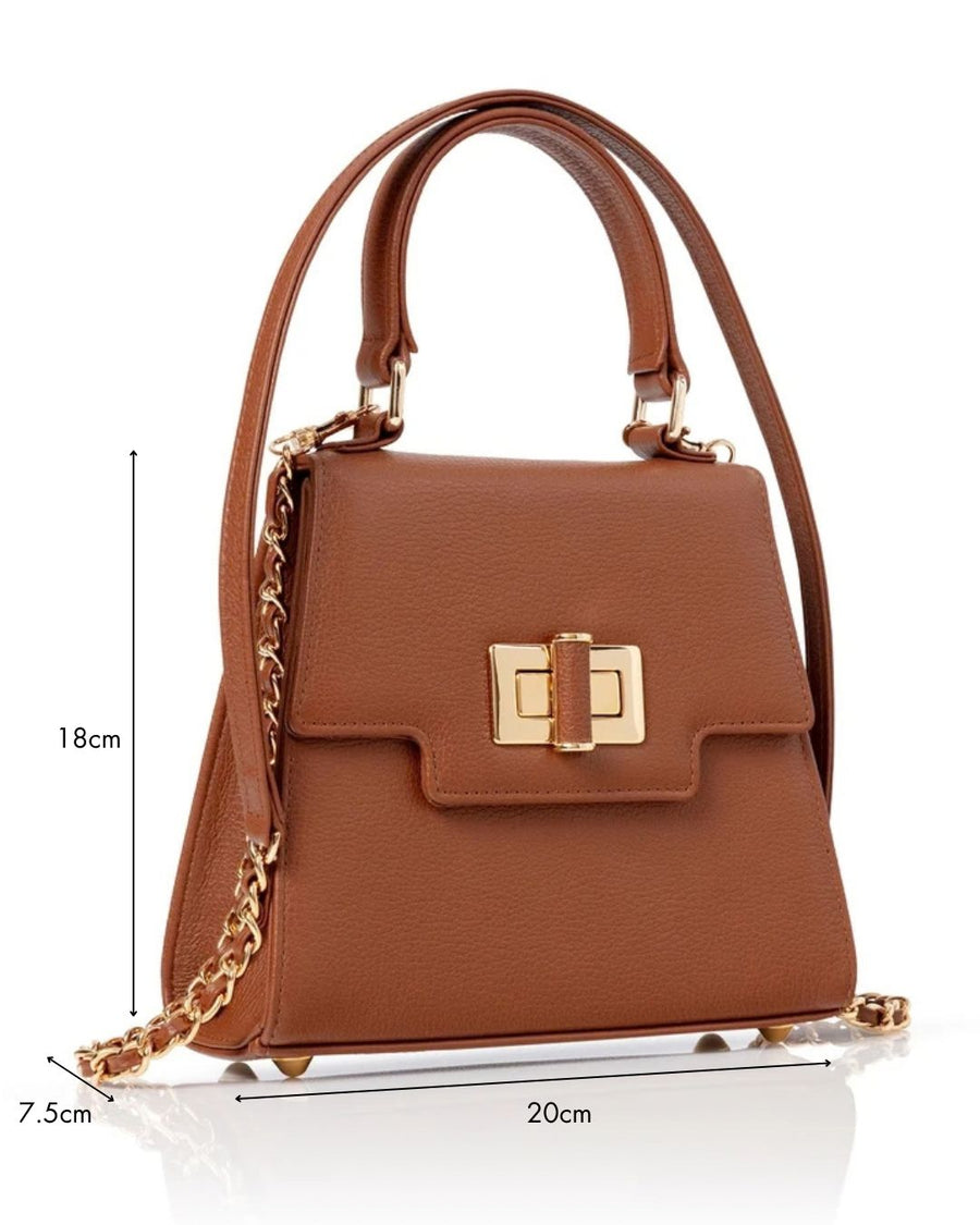 Mabel Tan Leather image