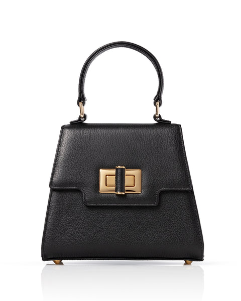 Mabel Black Leather