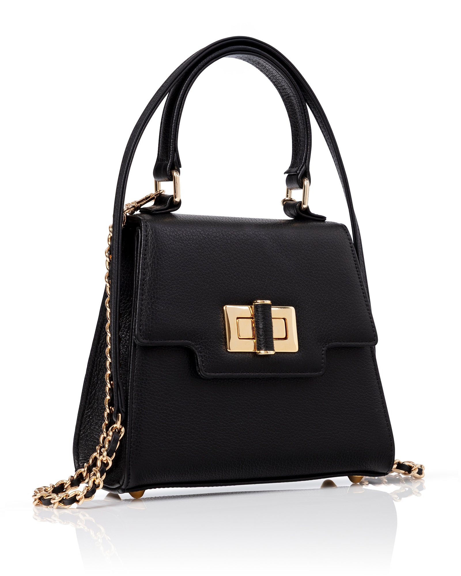 Mabel Black Leather image