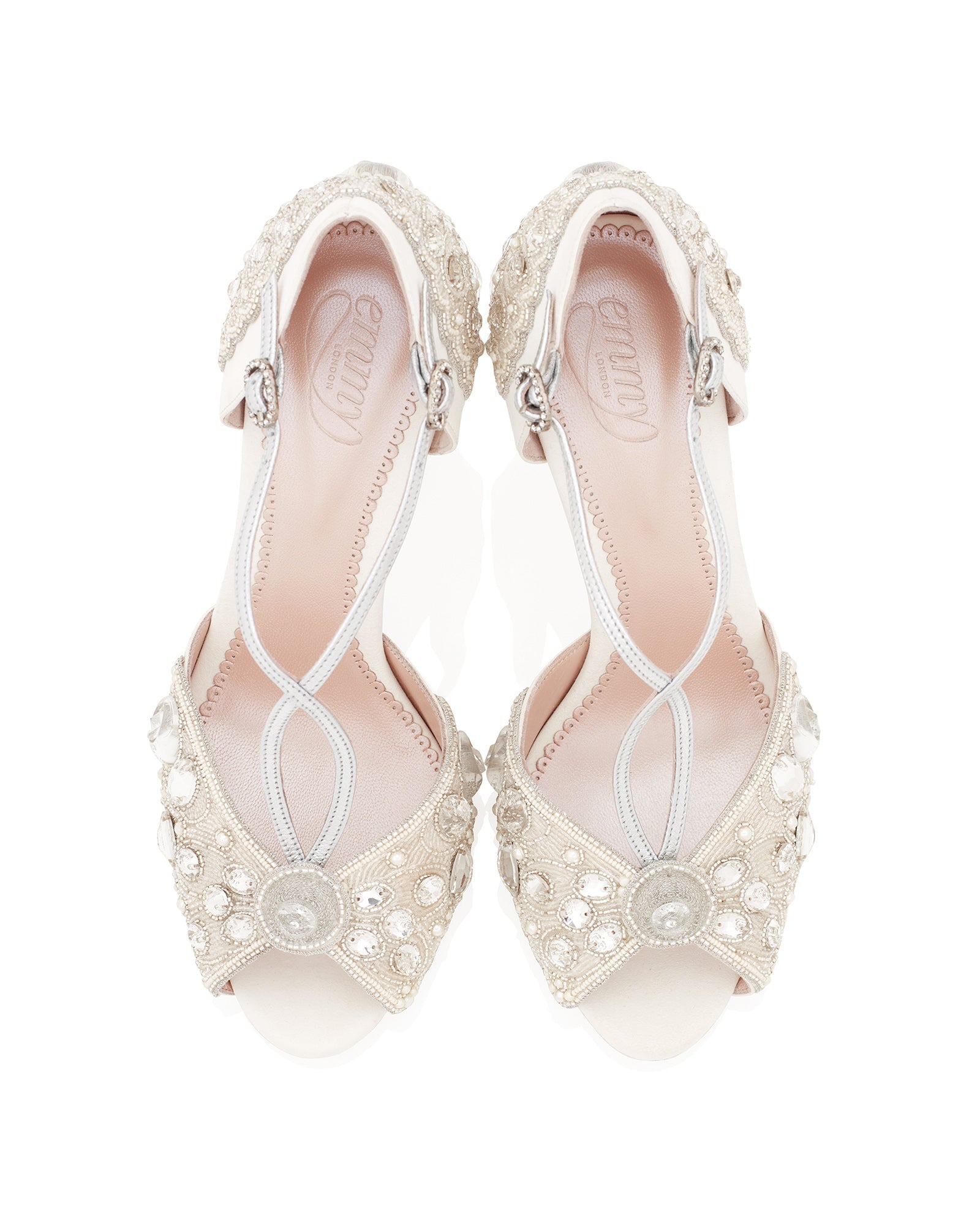 Mirabelle Bridal Shoe Crystal Embellished Bridal Sandal  image